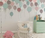 Pastel Balloons Nursery Print Colorful Child Room Decor - Image 3