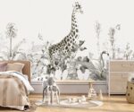 Safari Jungle Animals Wallpaper Kids Room Decor - Image 2