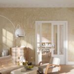 Tree Wallpaper ? Forest Line Art Wall Mural, Engraved Treetops Nature-Inspired Home D?cor - Image 2