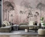 Trees Wallpaper Mural  Forest Wall Art - Image 2