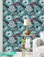 Tropical Flower  Wallpaper: Exotic Plant Wall Decor - Image 2