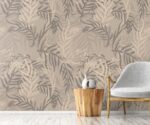 Tropical Palm Leaf Wallpaper Botanical Camouflage - Image 2