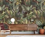 Tropical Palm Leaf Wallpaper  Jungle Wall Mural - Image 3