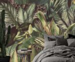 Tropical Palm Leaf Wallpaper  Jungle Wall Mural - Image 2