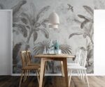 Tropical Palm Leaf Wallpaper Mural   Art - Image 2