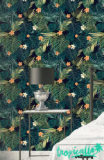 Tropical Palm Leaf Wallpaper:  Wall Art - Image 2