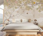 Tropical Tree & Birds  Wallpaper Mural - Image 4