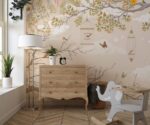 Tropical Tree & Birds  Wallpaper Mural - Image 2