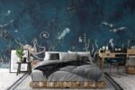 Underwater Octopus Mural:  Fish Wallpaper for Ocean-Themed Room Decor - Image 3