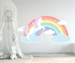Unicorn Wall Baby Girl Bedroom