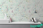 Vintage Forest Wallpaper: Boho Style Removable Wall Sticker