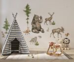 Woodland Animals Wall Decal  Nursery Decor - Image 4