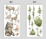 Woodland Animals Wall Decal  Nursery Decor - Image 2