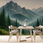 Woodland Wallpaper Mural Peel and Stick - Image 4