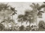 Monochrome Nature Illustration Wallpaper - Image 2