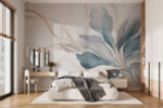 Wall mural Ethereal floral watercolor artistry