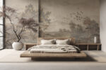 Wall mural Wall murals Landscape with trees and a river - Image 4