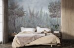 Clouded Olive Grove - Misty Botanical Forest Wallpaper - Image 5