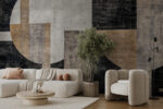 Wall mural Abstract Geometry: Textures and Shapes - Image 2