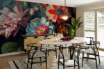 Wall mural Vibrant blooms in artistic display - Image 4