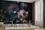 Wall mural Vibrant flowers in magical arrangement - Image 4