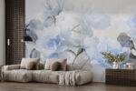 Wall mural Wall mural Group of blue flowers - Image 3